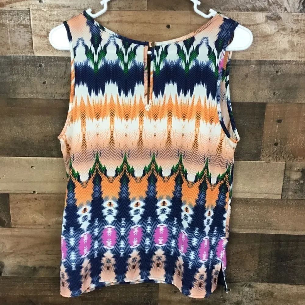 Whimsy Tank Top Multi Colored Print Medium - Picture 6 of 10